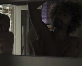 Erica Rivas topless - Before Opening Night (2010) hot nude bathroom scene