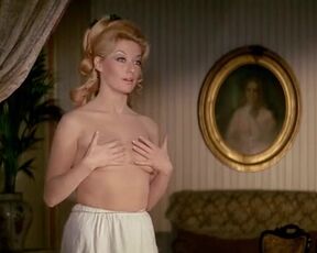 Classic Nude Scene Fabienne Dali topless - Mayerling (1968) Retro Erotic