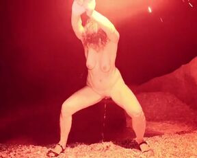 Eva Koliopantou naked - It (2018) Public Nude Art Amateur Bizzare Erotic