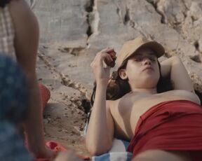 Lily McMenamy sexy, Luisa-Mai Kuster, Lily Ashley topless in the movie White Rocks (2020)