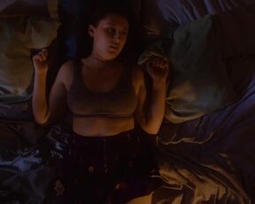 Gwyneth McFall-Gorman sexy - A Night With Lucas and Silvia (2022) sex scene with fake dick