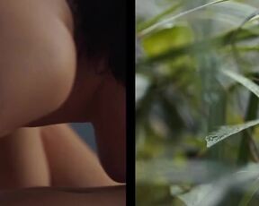 Lesbian Scenes Alma Jodorowsky nude, Jehnny Beth nude - Split s01 (2023)