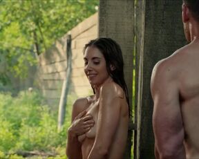 Alison Brie nude - Freelance (2023) sexy actress