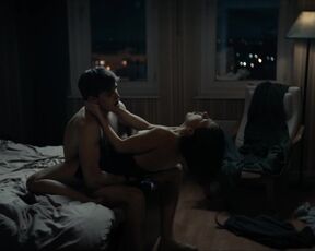 Sex Scene Evgeniya Kregzhde, Anastasiya Krasovskaya nude - White List (2023)