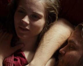Sex Scenes Anita Briem nude, Hera Hilmar naked - A Letter from Helga (2022)