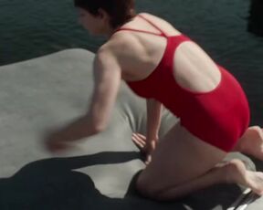 Lesbian Hot Scenes Sophie Desmarais, Nour Belkhiria sexy - Days of Happiness (2023) hot scenes