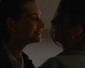 Lesbian Hot Scenes Sophie Desmarais, Nour Belkhiria sexy - Days of Happiness (2023) hot scenes