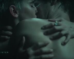 Peri Baumeister sexy - The Signal (2024) hot sex TV movie scene