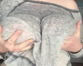 Huge Bobbies Dropping Clothed & Unclothed (Close Up)