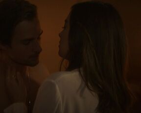 Mariel Molino sexy hottest bedroom scene from the movie - The Watchful Eye  (2023) s01e01