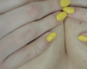 OILED MASSAGE Small Tits Close up