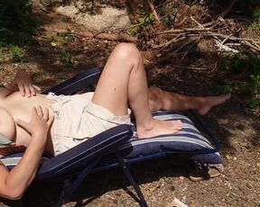 I get my big natural tits out in public