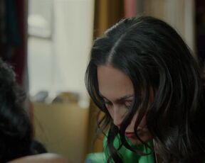 Cassandra James hot - Sort Of  (2022) s02-e02 after sex scene