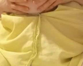 Frolicking with my boobs till they lactate