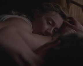 All Sex Scenes with Saoirse Ronan nude in th movie Foe (2023)