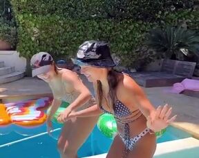 Vanessa and Stella Hudgens HOT - Bikini TIKTOK