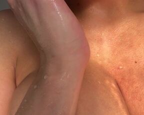 Close Up Big Tits in the Shower