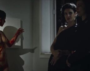 Ana Abbott, etc nudity scenes - Bento (2020) Topless Art scene
