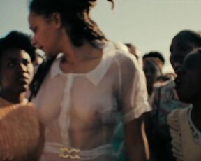 Sasha Lane sexy - Born in the Maelstrom (2017) dramatic scene