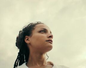 Sasha Lane sexy - Born in the Maelstrom (2017) dramatic scene