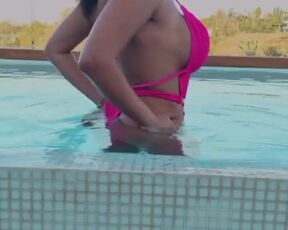 She won't show you her big boobs.