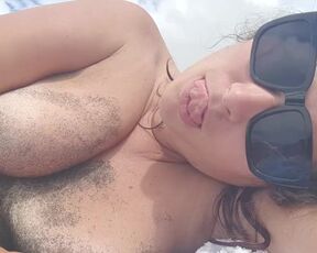 Engoys Sizzling Summer - She Fumbles Phat Funbags On Beach)