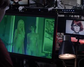 All NUDITY SCENES with Faith West nude, Lexi Lore nude, Liz Jordan naked - AIMEE - The Visitor (2023)