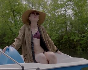 Katie Parker hot - Angry Neighbors (2022) public nudity scene