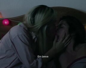 Lesbian Scene with Maggie Bergamot, Julie Vignaue nude - Désirs (2015)