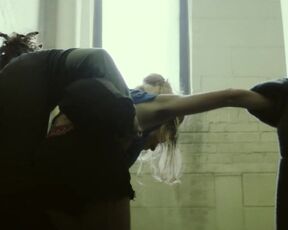 Evelyne Brochu, Lara Kramer - Cash Nexus (2019) nudity episode
