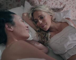 Olivia Cheng, Miranda Raison hot - Warrior s03e01 (2023) sexy lesbian scene