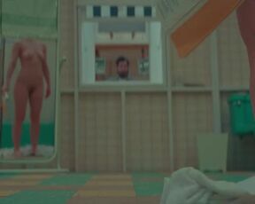 Scarlett Johansson nude, Katy Heffernan-Smith - Asteroid City (2023) hot celebs scene