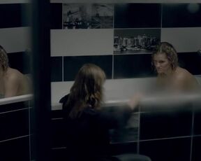 Angelique Lherault, Myriam Madie - Le Secret d'Hélène (2019) Topless Scene from the movie