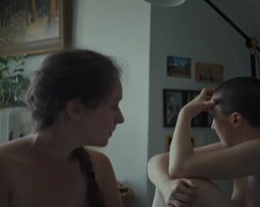 Sam Calleja, Haley Midgette nude - Heavy Petting (2021) lesbian sex movie scenes
