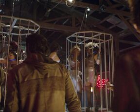 Rumer Willis, Destiny Austin, Gitana Barker, Chesaree Carillo, etc - Future World (2018) Topless Scene