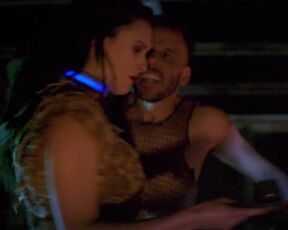 Rumer Willis, Destiny Austin, Gitana Barker, Chesaree Carillo, etc - Future World (2018) Topless Scene