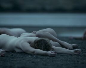 Madeleine Sami, Kate Box, Alicia Gardiner nude - Deadloch s01e01-04 (2023) Lesbian Sex & Explicit Nude Scene