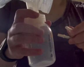 Tugging Last Globs From Jugs with Tit Pump