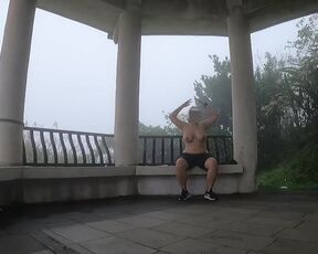 BBW Topless Public video