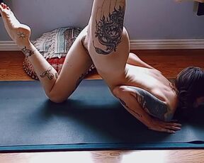 Naked Yoga Explosion. All the exercises and poses.