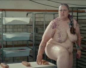 Claudia Gregersen naked - Kagefabrikken (2022) explicit nudity scene