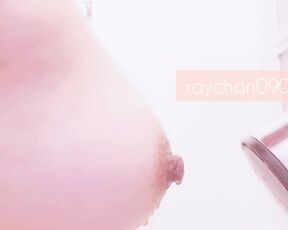 Awful Nipple Masturbation - Side Angel