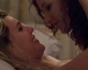 Sharon Hinnendael, Jill Evyn naked  - Anatomy of a Love Seen (2014) Sensual Lesbian Scene