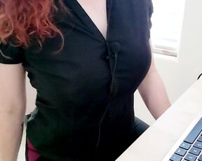 ^ YOU WILL NOT JIZM TO THIS ^ ASMR S3CR3TARY GIVES U JOI AT WORK ( . ) ( . )