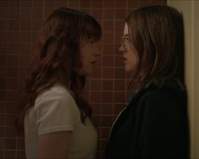 Anwen O'Driscoll, June Laporte nude - You Can Live Forever (2022) all lesbian hot kiss scenes