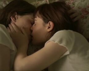 Anwen O'Driscoll, June Laporte nude - You Can Live Forever (2022) all lesbian hot kiss scenes