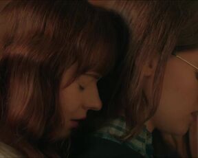 Anwen O'Driscoll, June Laporte nude - You Can Live Forever (2022) all lesbian hot kiss scenes