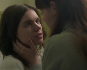 Anwen O'Driscoll, June Laporte nude - You Can Live Forever (2022) all lesbian hot kiss scenes