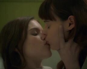 Anwen O'Driscoll, June Laporte nude - You Can Live Forever (2022) all lesbian hot kiss scenes