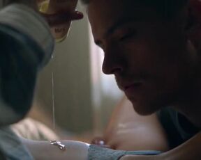 Virginia Gardner hot nude - Beautiful Disaster (2023) sexy scene